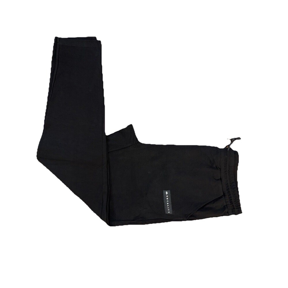 Mentality Co Black Jogger Sweatpants 3XL Cotton Blend Tapered Fit